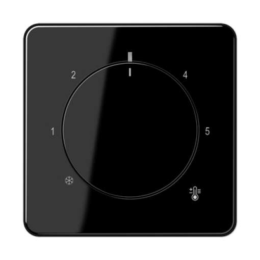 Placa termostato. CD negro