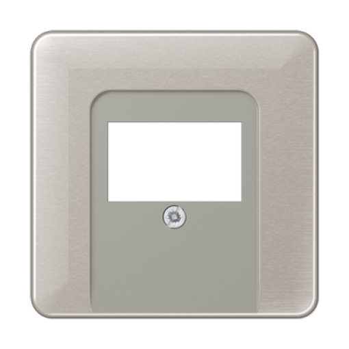 Placa telefónica 1F CD platino