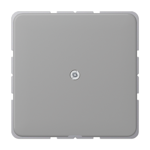 Placa con salida cable CD gris