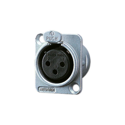 Toma para chasis XLR