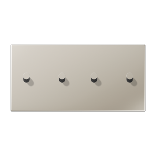 Placa horiz. 2x4 pal. cono 1912 acero