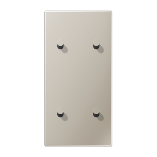 Placa vert. 2x4 pal. cono 1912 acero