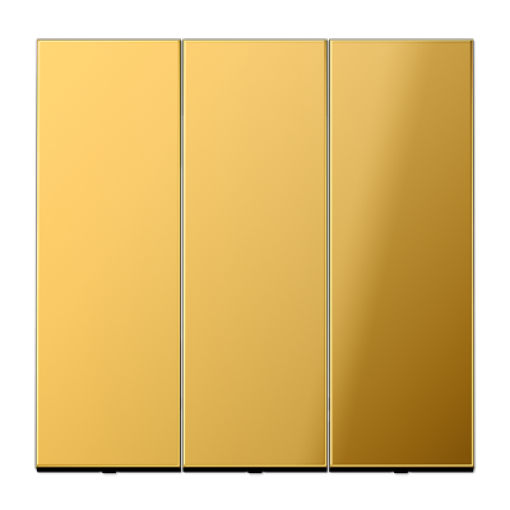 Tecla triple LS dorado