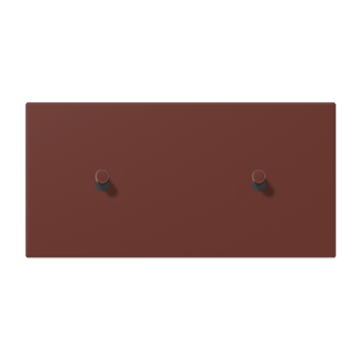 Placa 2x1 pal. cilindro LS1912 LC32120