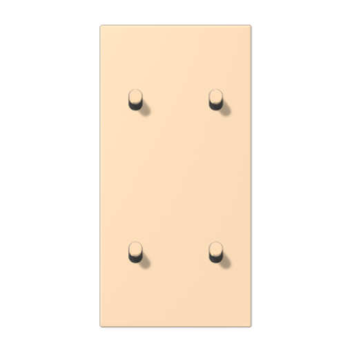 Placa 2x2 palvert cilin LS1912 LC32060
