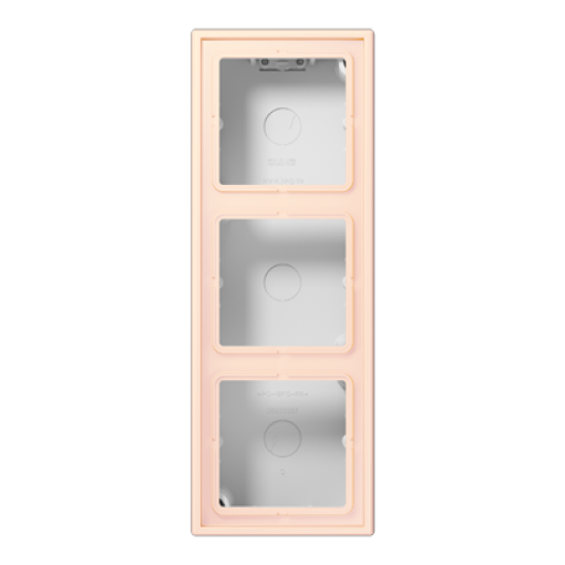 Caja superficie triple. LC32082