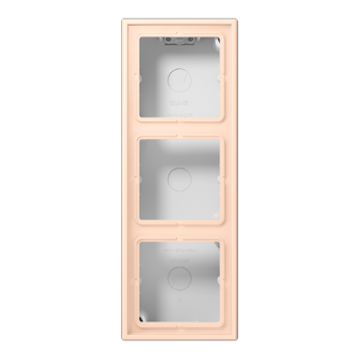 Caja superficie triple. LC32091