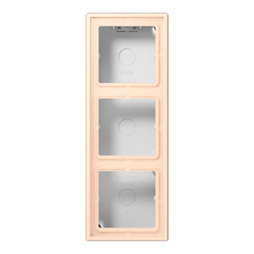 Caja superficie triple. LC32123