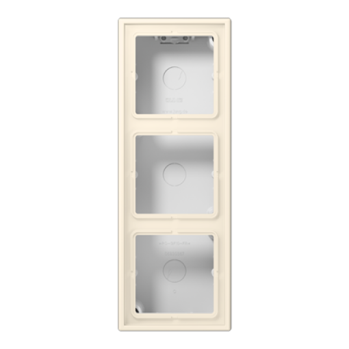 Caja superficie triple. LC4320B