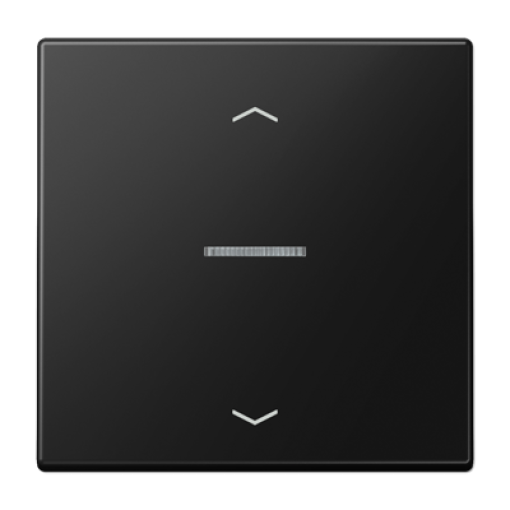 Tecla simple visorpers LS negro mate