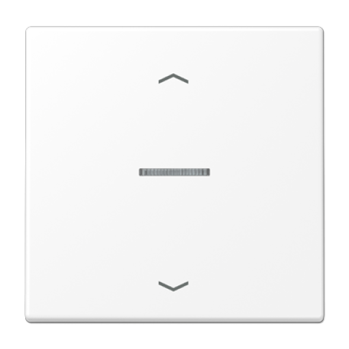 Tecla simple visorpers LS blanco mate