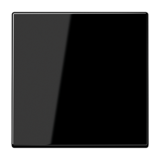 Tecla simple pulsador LS negro