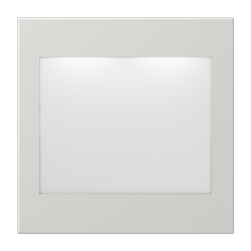 Placa señalización LED. LS gris claro