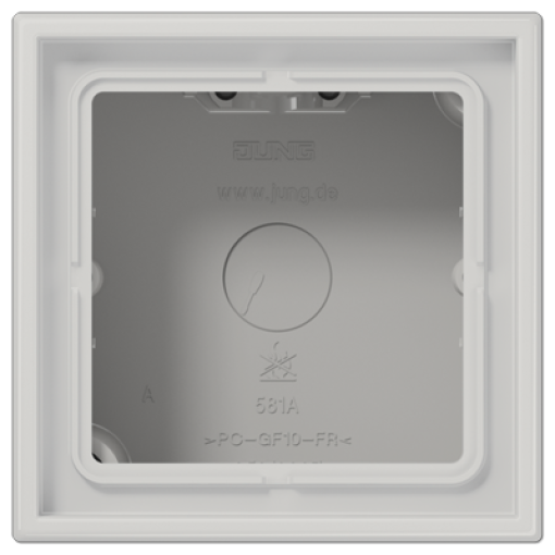 Marco simple LS CUBE gris claro