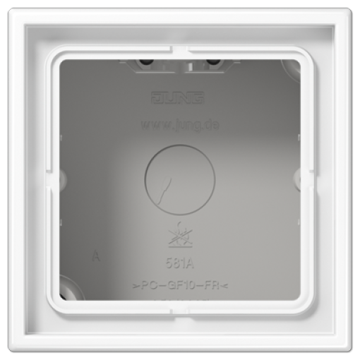 Caja de superf. simple LS bl. alpi