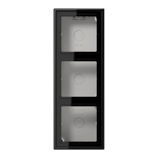 Caja de superf. triple LS negro