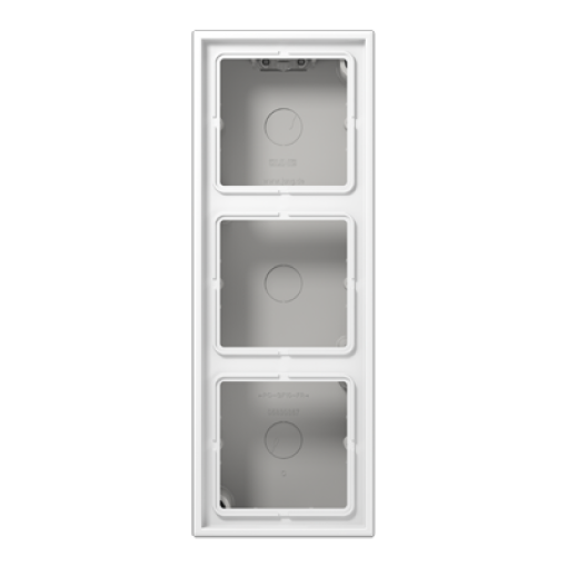 Caja de superf. triple LS bl. alpi
