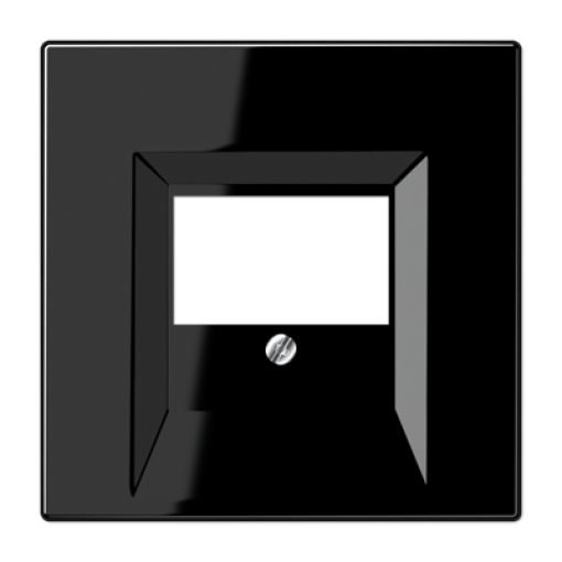 Placa telef. TAE LS negro