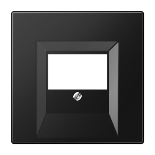 Placa telef. TAEL LS negro mate