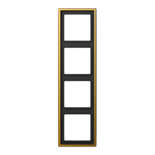 Marco cuádruple LS oro