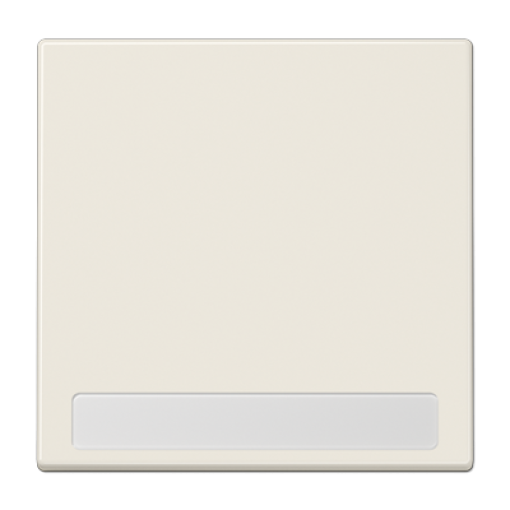 Tecla simple inscr. LS blanco alpino