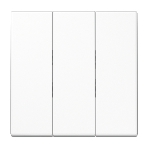 Tecla triple LS blanco alpino