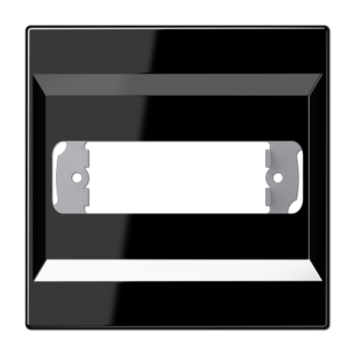 Placa toma D-SUB LS negro