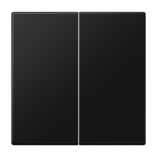 Tecla doble LS negro mate