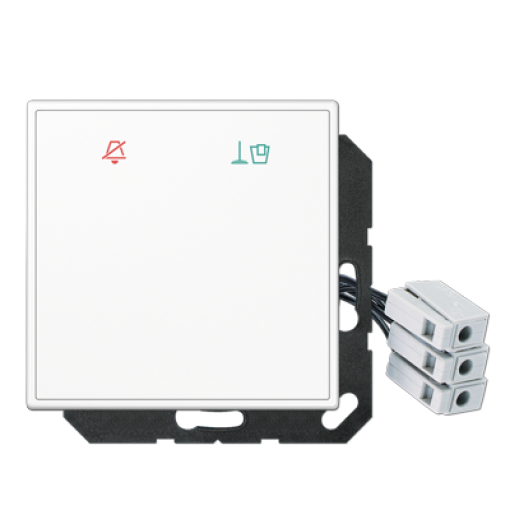 Placa hotel cristal LED ext. LS bl. alpi