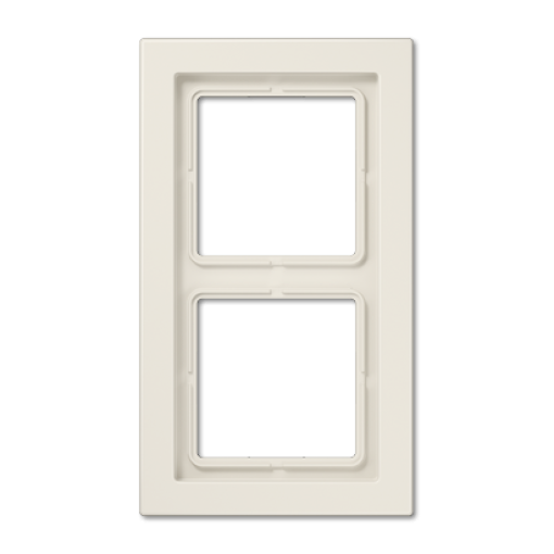 Marco doble LS DES. Blanco marfil