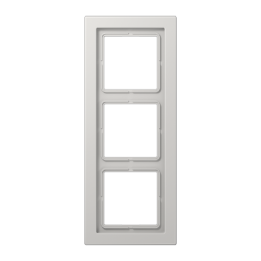 Marco triple LS DES. Gris claro