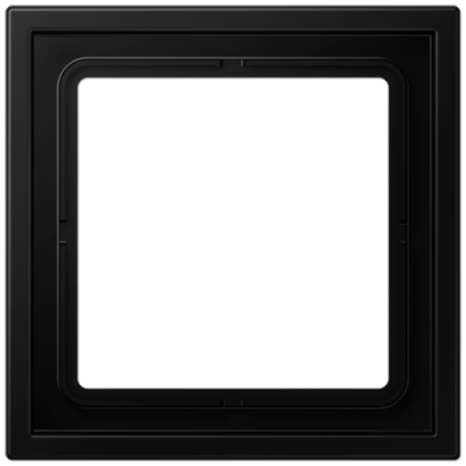Marco simple LS ZERO negro mate
