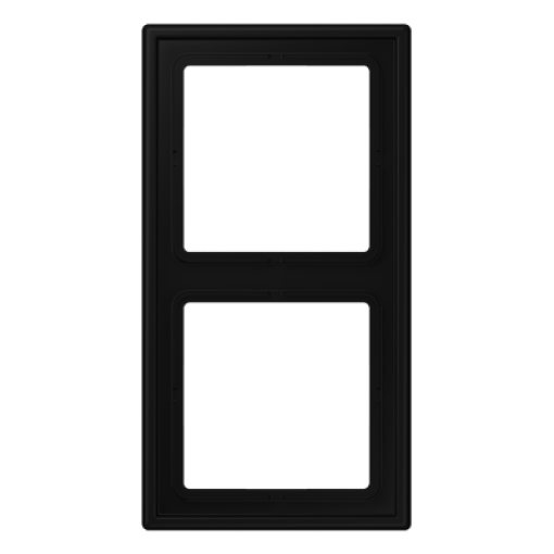 Marco doble LS ZERO negro mate