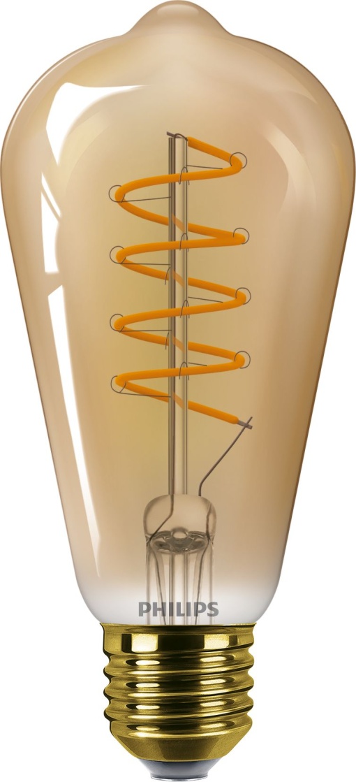 MAS VLE LEDBulbD4-25W E27 ST64 GOLD SP G