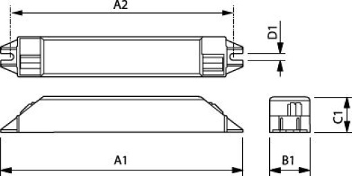 HF-M BLUE 121 LH TL5 230-240V