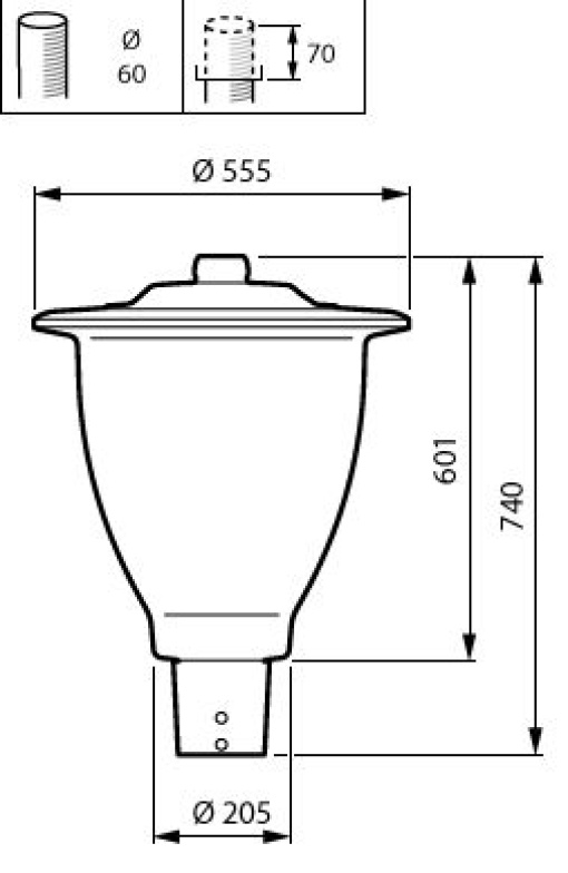 BDS492 HSR LED50730 II S1F-PCN GR 60 C6