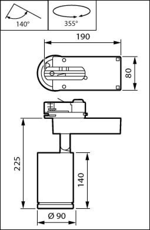 ST770T 49S830 DIA-VLC HOVL-V WH