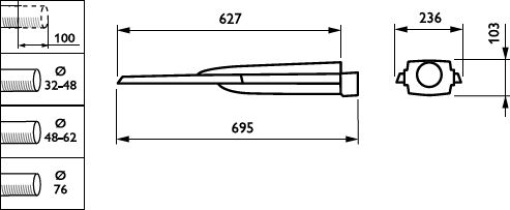 BGP760 LED44-740 I DM10 DGR DDF27 D18 S
