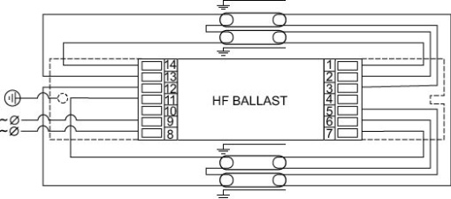 HF-Pi 34 1424 TL5PL-L EII 220-240V