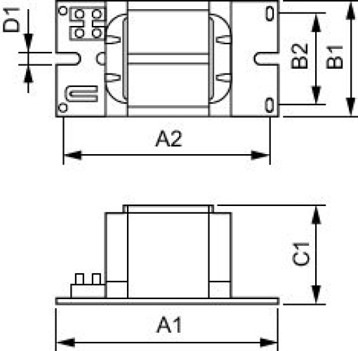 Ballast electrical -  HID-Basic BSNBMH MK4 semi-parallel for SONCDOCDMMHHPI
