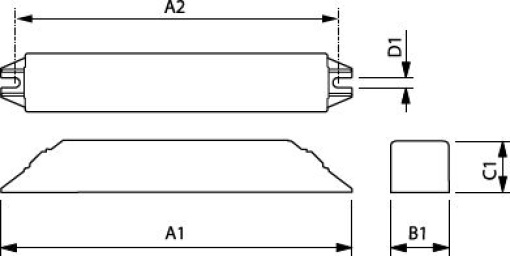 Ballast electrical -  HF-Matchbox Blue