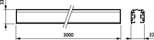 RCS750 5C6 L3000 WH XTSC6300-3