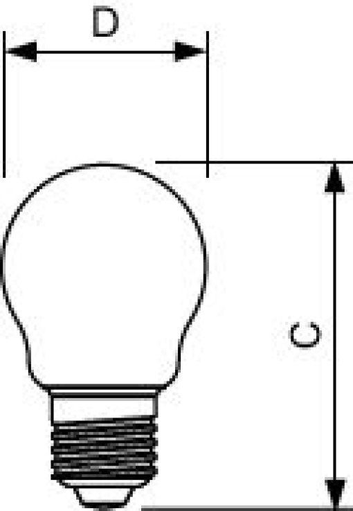 CorePro LEDLusterND2-25W P45 E27 827 CLG