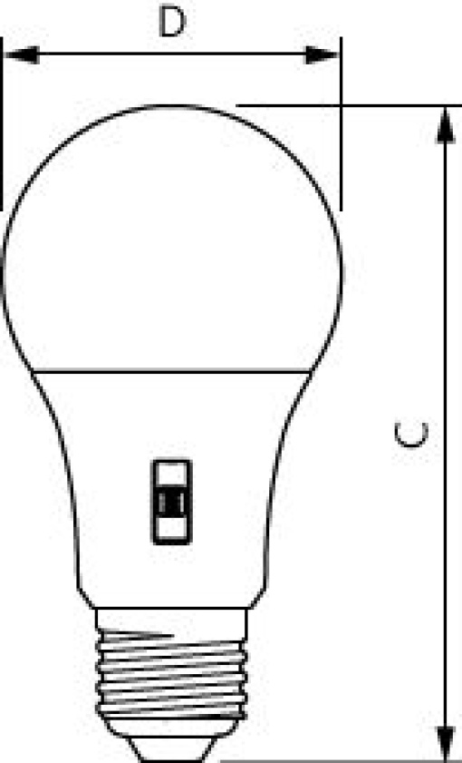 CorePro LEDbulb DIM 8-60W A60 E27 5CCT