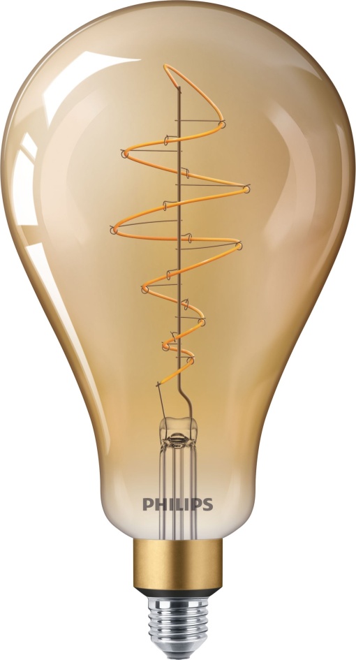 LED classic-giant 40W E27 A160 GOLD DIM