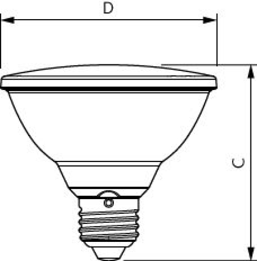 MAS LEDspot VLE D 95-75W 930 PAR30S 25D