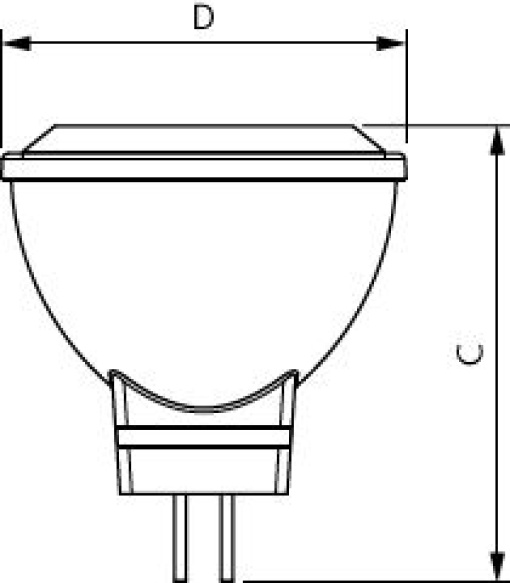 MAS LEDspotLV 35-20W 827 MR11 24D
