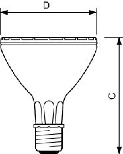 MASTERColour CDM Refletora -  Halogen metal halide reflector lamp -  Consumo de Energia 39.1 W -  Classe de Eficiência Energética G
