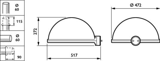 BRP776 LED16-4S740 PSD DW50 PGR BK D9 S