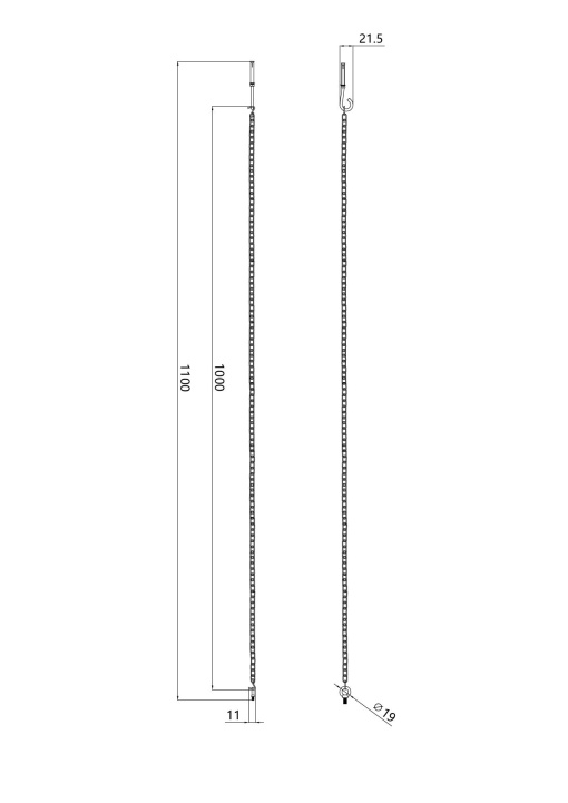 CoreLine tubular à prova de água G2, Accessory, Aço